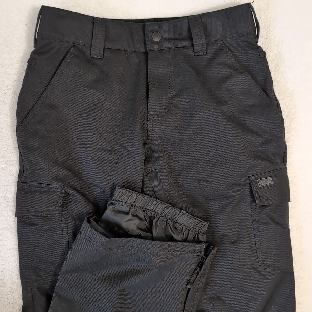 Empyre Women snow pants snowboarding ski waterproof black 10,000 sz‎ XS 28x30"